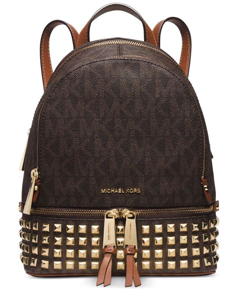 michael kors mens studded backpack|Michael Kors men's bag outlet.